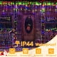 thumbnail image 5 of Luces Icicle Lights Ollny 504 LED de 12,5 m, multicolor, para Navidad y exterior, 5 of 8