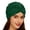 Style #A Green, variant on Unisex Slouchy Beanie Hat, Soft Lightweight Knit Skull Cap for Men and Women, Breathable Cotton Sleep Turban Cap Light Gray