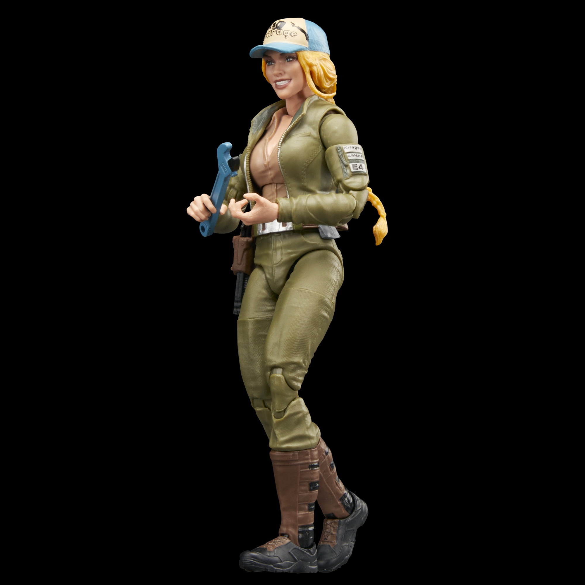 G.I. Joe Classified Series Retro Cardback, Courtney “Cover Girl” Krieger, 6” Action Figure