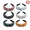 6-piece Floral Pattern Set, variant on Face Wash Headband, 38 x 3 cm Fabric Cross Knot Hair Band, Soft Hair Hoop for Bangs Control, Skincare Routine, Makeup Prep, Spa Time, Daily Styling and Hair Decoration