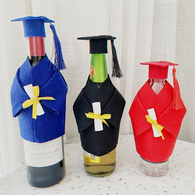 Graduation orders drinking glasses