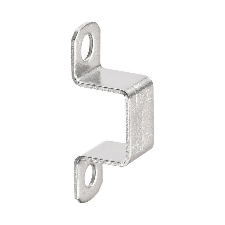 Uxcell 22 x 27mm 304 Stainless Steel U Shaped Connector Bracket 6