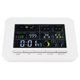 thumbnail image 3 of Reloj meteorológico Termómetro digital higrómetro para temperatura interior y exterior UE 100-240 V, 3 of 14