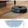 thumbnail image 2 of 6 Pack Replacement Mop For Xiaomi Roborock T7s T7s Plus S7 Vacuum Cleaner Cleaning Cloths For Roborock S7, 2 of 5