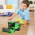 thumbnail image 4 of Camiones Granja Tractor Vehículos Fricción Powe Cars Simulación Harvester Car Juguete Combine Favores Fiesta Cosechador para Red Rojo, 4 of 9