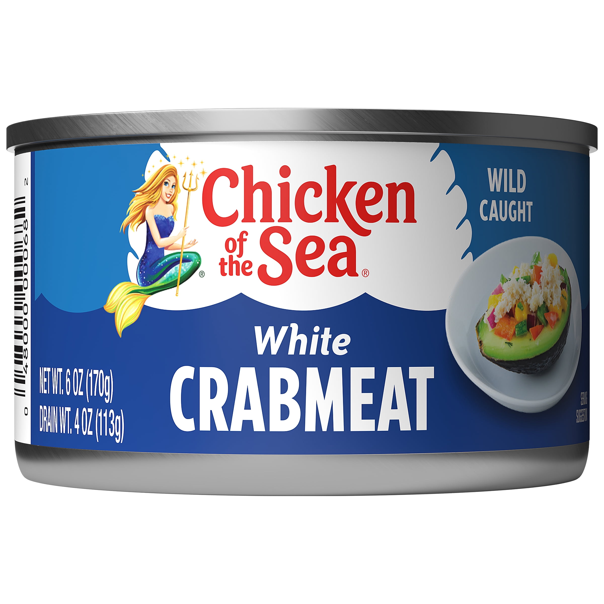 (2 pack) Chicken of the Sea White Crab, 6 oz