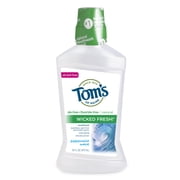 Tom's of Maine Wicked Fresh! Peppermint Wave Mouthwash, 16 fl oz