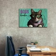 thumbnail image 3 of Epic Graffiti 'Boss Babe' by Cindy Jacobs, Canvas Wall Art, 40"x26", 3 of 8
