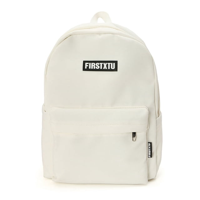 Sac à Dos Simple Mode Femmes Ordinateur Portable Sacs à Dos d'École Sac Décontracté pour Étudiant (Rouge)