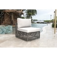 thumbnail image 7 of Panama Jack Outdoor Panama Jack Graphite Modular Armless Chair with Cushions, 7 of 7