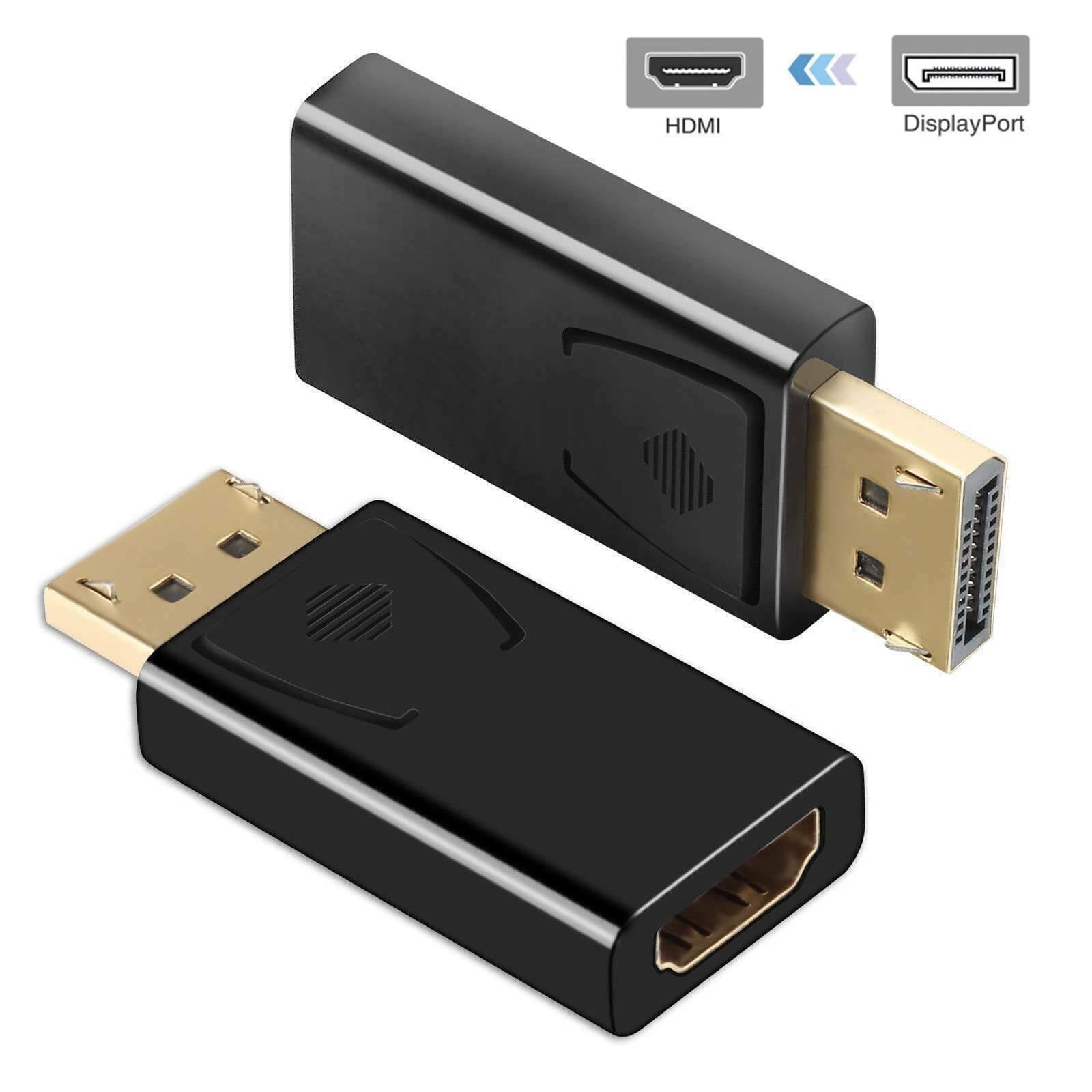 Display Port To HDMI DP To HDMI Adapter Male To Female Support 3D 1080P 