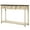 3 Drawers, Beige, variant on Tall Console Table with 3 Storage Drawers, 52'' x 11.5'' x 34'' Wood Buffet Sideboard Desk with Bottom Shelf, Retro Tall Console Table Entryway Table Accent Table for Entryway, 100lbs, Espresso, S6473