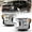 Chrome Housing, variant on Winjet Full LED Headlight Assembly Fit For 2018 2019 2020 Ford F150,Led Head Lamp w/LED Sequential Turn Signal Light(Chrome Housing Clear Lens)