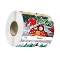 thumbnail image 2 of 250 pegatinas con nombre de Navidad, etiquetas adhesivas de Navidad, sellos, etiquetas adhesivas, tarjetas, pegatinas navideñas para regalos de fiesta, 2 of 8