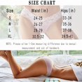 thumbnail image 5 of ¿Qué es la ropa interior sin costuras para mujeres? Bragas de bikini sexys invisibles de encaje para damas de corte alto Hipster invisible descarado, 5 of 5