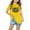 Yellow, variant on Tdoqot Girls 4th of July Shirts- Summer T Shirts Short Sleeve Fashion Cotton Kids Clothes Tops Blue Size 3 T