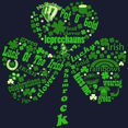 thumbnail image 3 of CafePress - St Paddys Day Shamrock Sweatshirt (Dark) - Classic Crew Neck Sweatshirt, 3 of 4