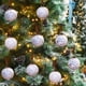 thumbnail image 5 of Seyotauo 12 Pcs Christmas Ball Ornaments Set - Shatterproof Plastic Christmas Tree Decorations Christmas Decorative Hanging Ornaments Xmas Decorative Hanging Ball Ornaments for Holiday, 5 of 7