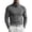 Gray, variant on Zylanna Mens Turtleneck Base Shirts, Layering Long Sleeve Slim Fit Cross Neck Solid Basic Daily Tops for Sports Black