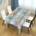 thumbnail image 4 of Yayeee Tablecloths 54" x 54" Rectangle Wrinkle Resistant Party Table Cover, Red Trains Pattern, 4 of 8