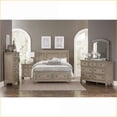 thumbnail image 2 of Dressers Traditional 7-Drawer with Jewelry Tray, Gray Wire-Brushed Wood | Gray | Wood, 2 of 6