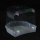 thumbnail image 5 of Baño para pájaros para jaula, accesorio de juguete colgante para baño de pájaros, ducha transparente para loros y periquitos. Claro, 5 of 9