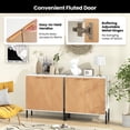 thumbnail image 4 of Giantex Buffet avec Rangement, Bahut de Cuisine, Petite Armoire d'Accent, 4 of 6