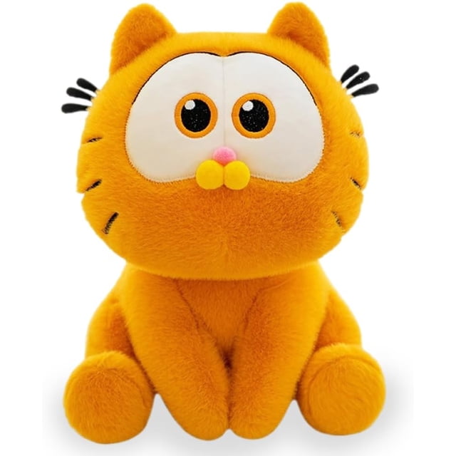 Fat Orange Cat Plush, Garfied Soft Plush Toy, Orange Cat Stuffed Animals Toy, Cute Garfied Doll for Kids Boys and Girls Children