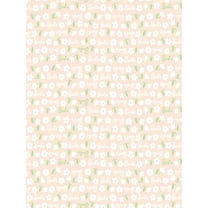 Learns to Cook Removable Vinyl Wallpaper by Barbie - White on Peach