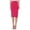 Fuschia, variant on Women's Polka Dot Elastic Waistband Stretch Pencil Midi Skirt