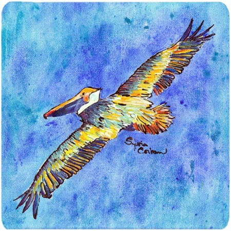

Bird - Pelican Foam Coasters - Set 4