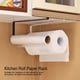 thumbnail image 4 of Soporte de papel para gabinete de cocina soporte adhesivo para toallas de papel debajo del gabinete soporte de pared para toalla de papel de cocina soporte para toallas de papel ANGGREK Otros, 4 of 8