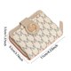 thumbnail image 3 of Cartera plegable con letras estampadas, cartera compacta y corta con múltiples ranuras para tarjetas, ideal para viajes al aire libre, 3 of 6