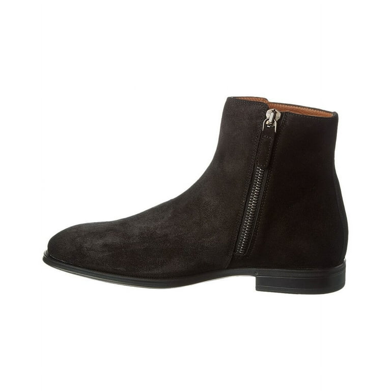 Aquatalia Daniel Weatherproof Suede Bootie 11.5 Black Walmart