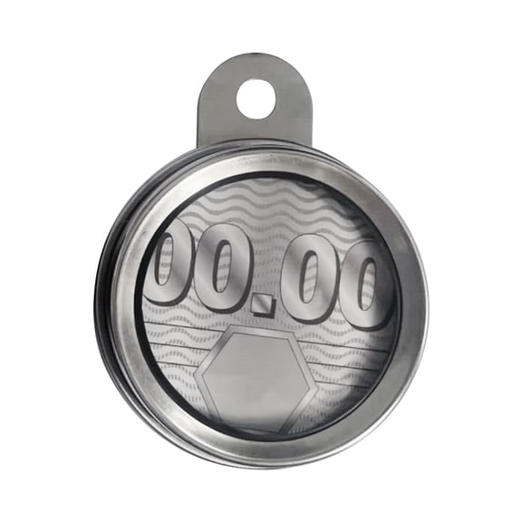 Motorcycle Aluminum Tax Disc Permit Holder Frame License Plate Waterproof Seal For Scooters Bikes Mopeds