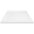 thumbnail image 4 of vidaXL Shower Base Tray with Dots Skid Resistant Shower Receptor White ABS, 4 of 7
