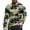 Yellow, variant on Patlollav Mens T-Shirt Camouflage Youth Casual Spot Bottoming Shirt Tops