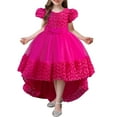thumbnail image 2 of Huanglei Children Flower Girl Lace Wedding Party Formal Long Gown Dress Dress Girls 3-4 Years, 2 of 5