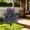 Blue, variant on 16.7inch Artificial Potted Trees with Ground Stakes Realistic Topiary Lavender Ferns Trees, Faux Flower No Fade UV Resistant Silk Flower Plants for Outside Patio Balcony Garden Yard Porch Decor