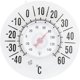 thumbnail image 1 of Termómetro exterior, termómetro exterior con ventosa, para fijar a ventana, Visualización en grados Celsius y Fahrenheit, sin mercurio, Plástico, Transparente, 1 of 1