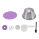 thumbnail image 3 of Cápsulas de café reutilizables de acero inoxidable con filtro y tapa para Dolce Gusto (morado), 3 of 14