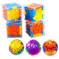 thumbnail image 2 of Laberinto tridimensional 3D Cubo de bolas Cubo de inteligencia de entrada de cuerpo de 6 lados Juguete de entrada educativo para niños de educación temprana, 2 of 4