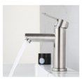 thumbnail image 3 of Grifo para lavabo de latón cromado. Grifo de baño, agua fría y caliente, clásico, monomando., 3 of 4