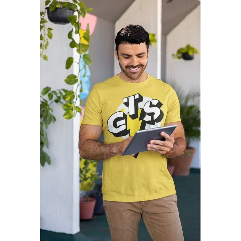 ミュージシャン Layered T-shirt \"little punk\" [Yellow] L CM Punk GTS Go To Sleep Yellow Short Sleeve Mens T-shirt | eBay