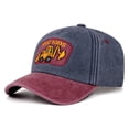 thumbnail image 2 of CYRBOKO Cotton, Running Adjustable Breathable Cotton Baseball Caps for Kids Navy Size 2-6 T, 2 of 6