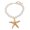 4, variant on Sophisticated Sea Star/Conch Necklace Adjustable Length Clavicle Chain Ornament Unisex Choker for Trendy Women