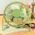 thumbnail image 1 of Small Desk Fan Portable 360° Adjustment Table Fan Quiet Operation for Desktop Office Home New Black, 1 of 2