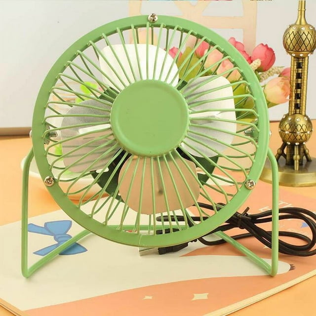 Small Desk Fan Portable 360° Adjustment Table Fan Quiet Operation for Desktop Office Home New Black