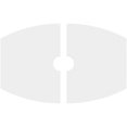thumbnail image 4 of 24"W x 16"H x 3"ID x 13"C x 1"P Kailey Architectural Grade PVC Contemporary Ceiling Medallion, Two Piece, 4 of 11