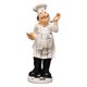 thumbnail image 1 of Figuras de chef 3D para decoración de escritorio de cocina, estatua en miniatura para cocina, hogar, restaurante, bar, cafetería. 10x10x32cm, 1 of 8